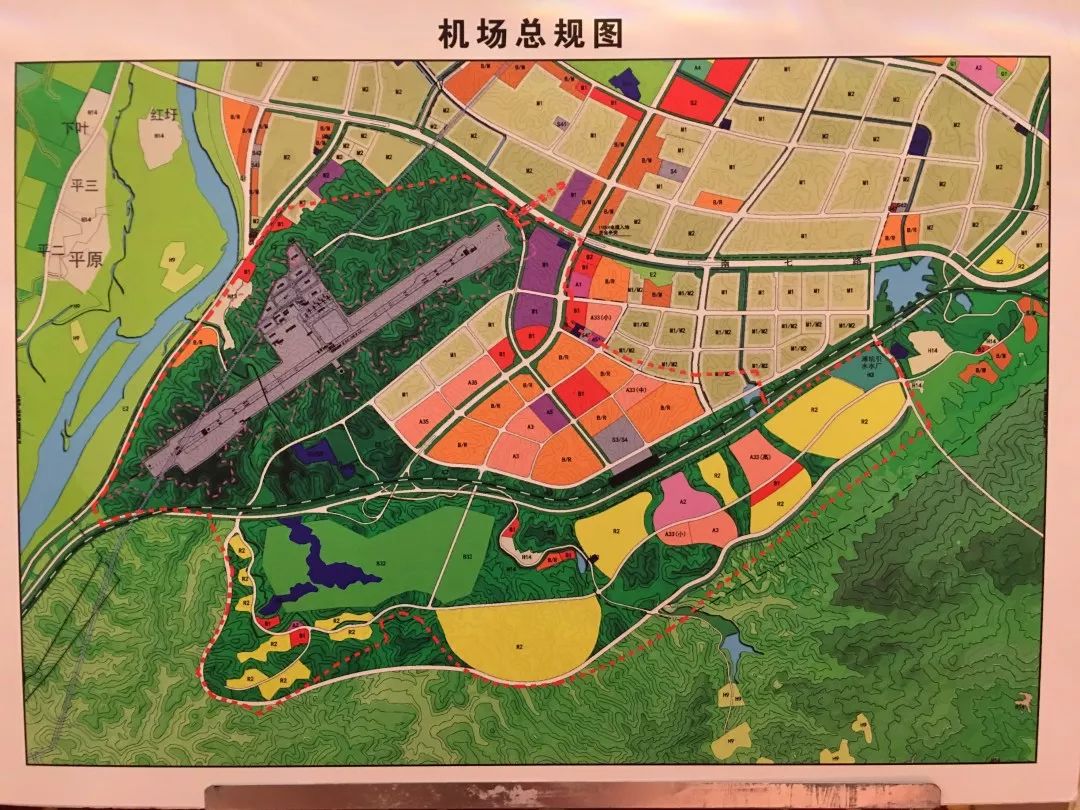 云阳飞机场最新规划图，现代化航空枢纽建设蓝图亮相